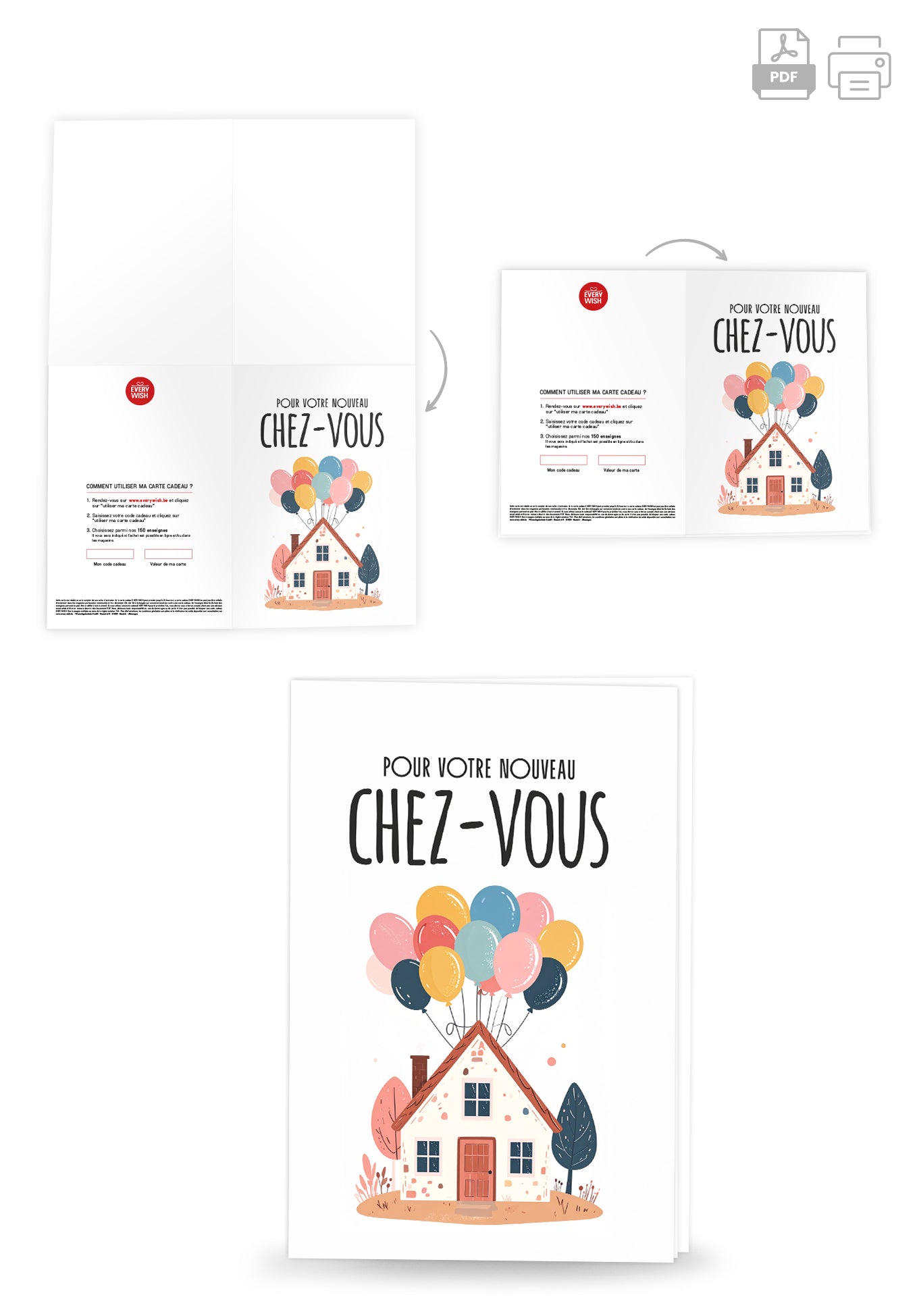 Pour votre nouveau chez-vous - Maison ballon