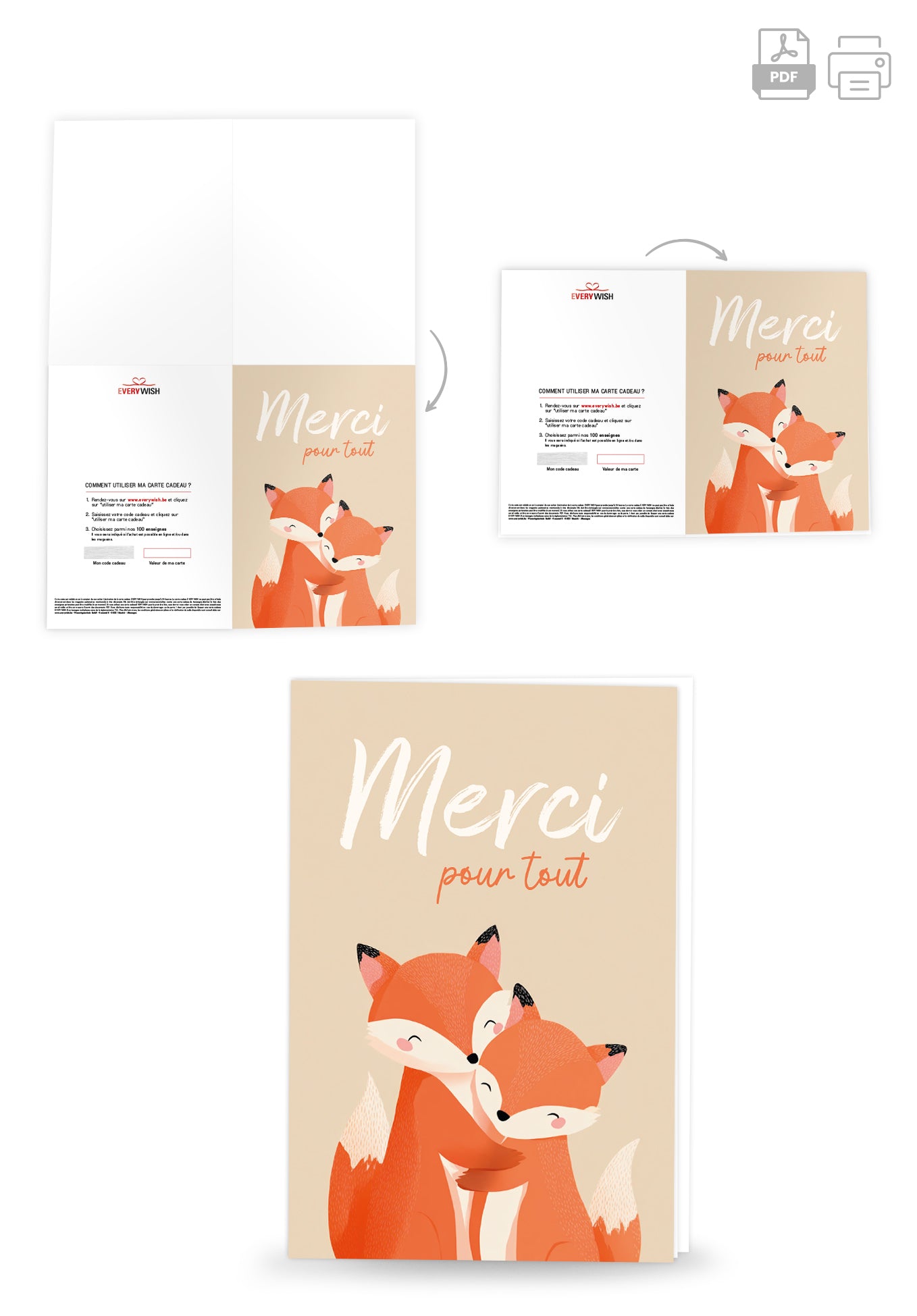 Merci pour tout - Renards