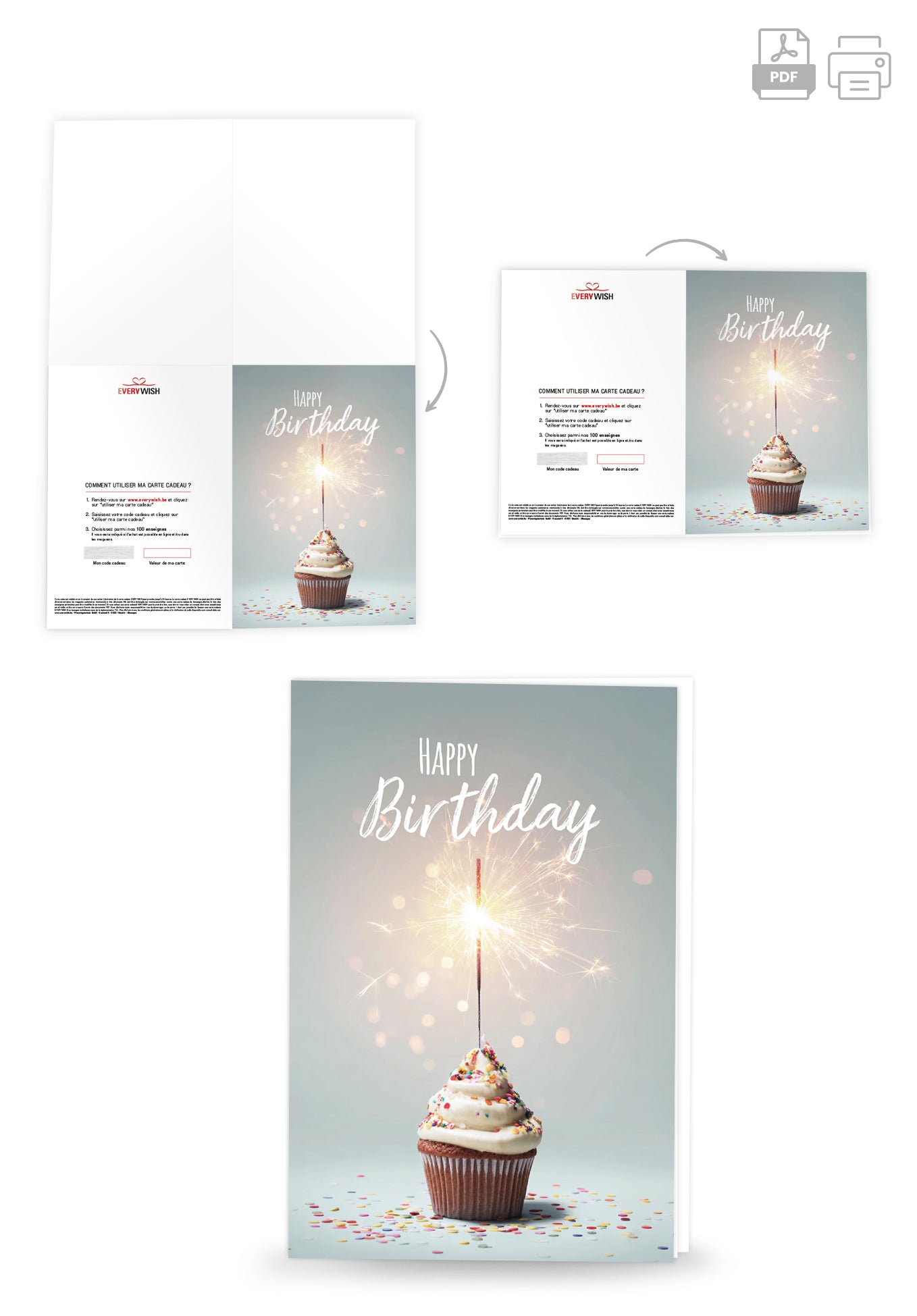 Happy Birthday - Muffin