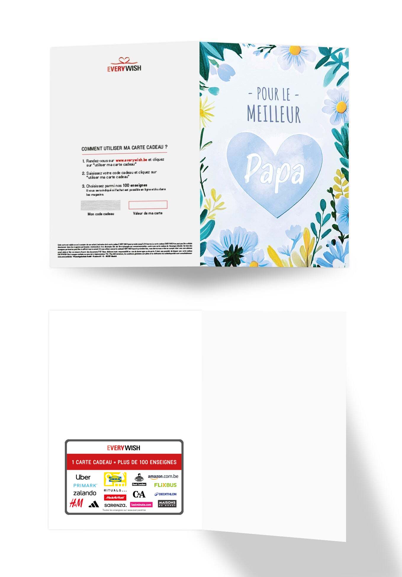 Pour le meilleur Papa - Fleurs de cœur