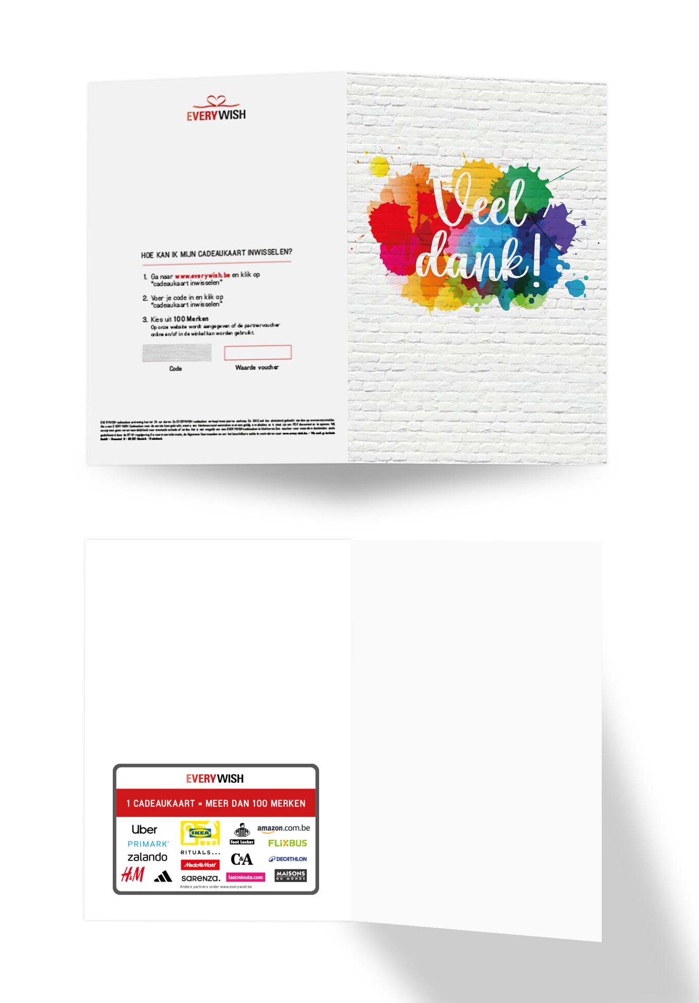 Veel dank - Bunte Vlekken