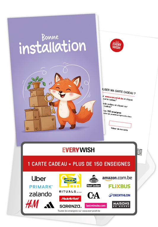 Bonne installation - Renard Violet