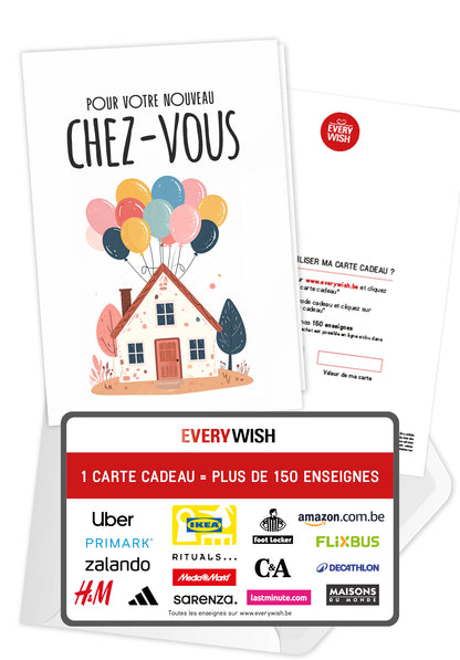 Pour votre nouveau chez-vous - Maison ballon