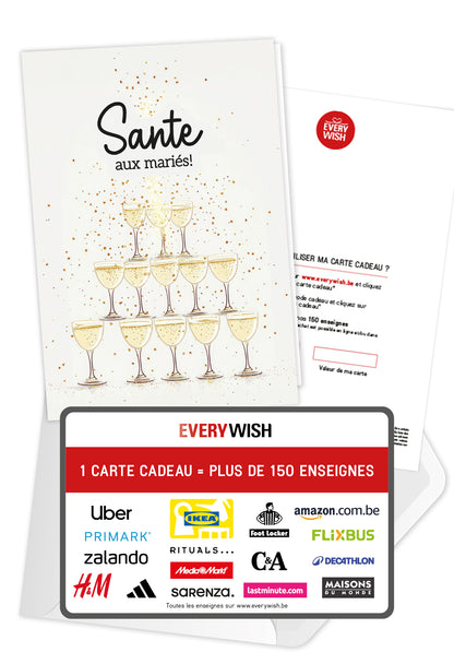 Sante aux maries - Pyramide de Champagne