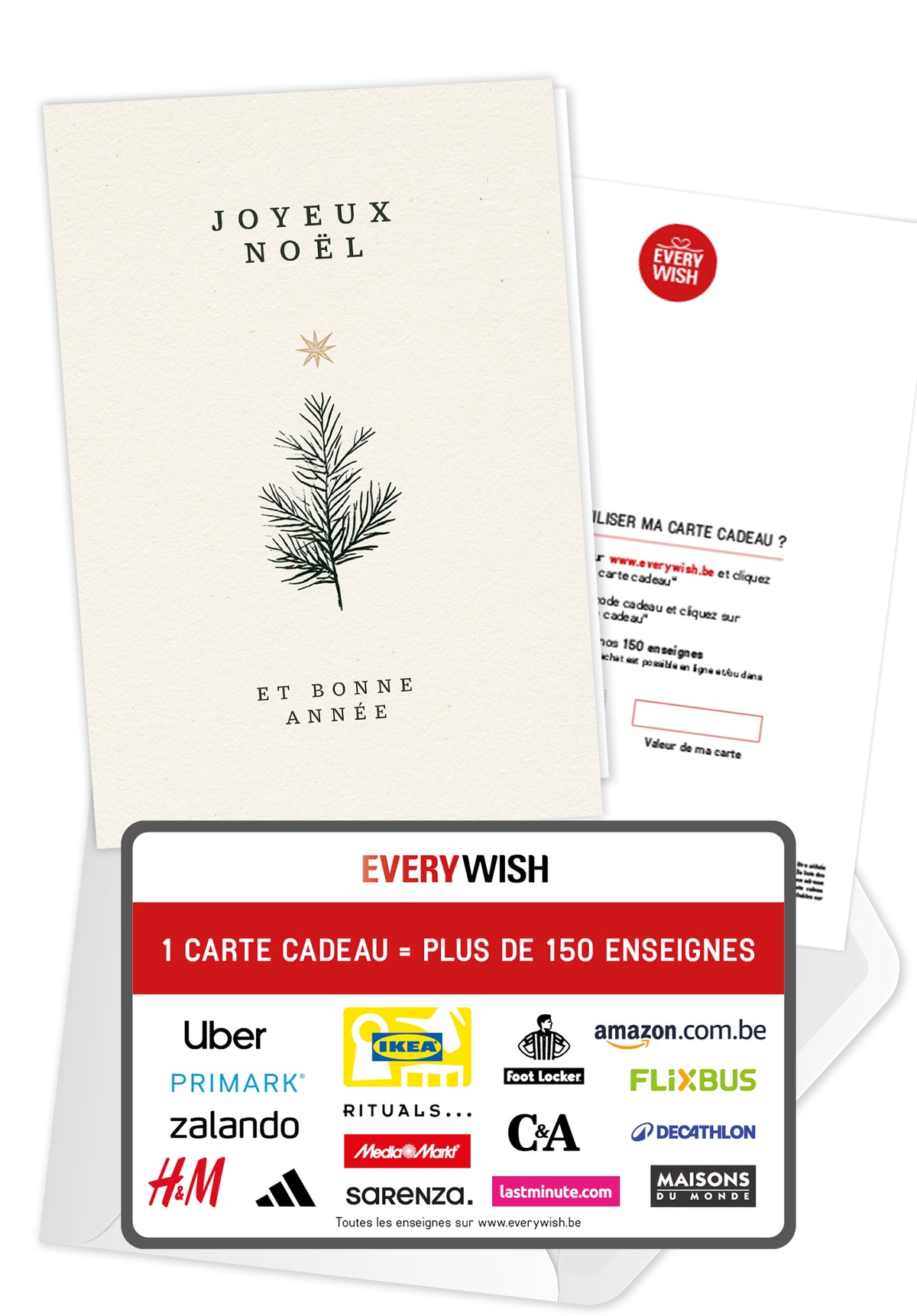 Joyeux Noël et bonne année - Branche et Étoile