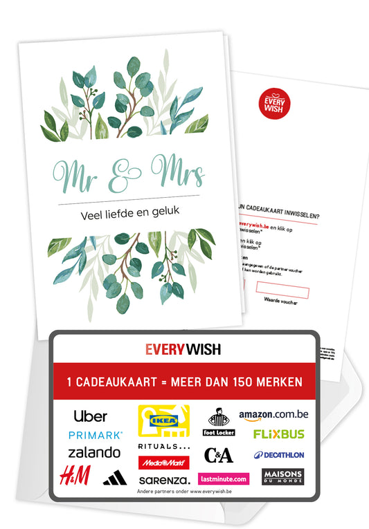 Mr u Mrs - Bladeren en takken