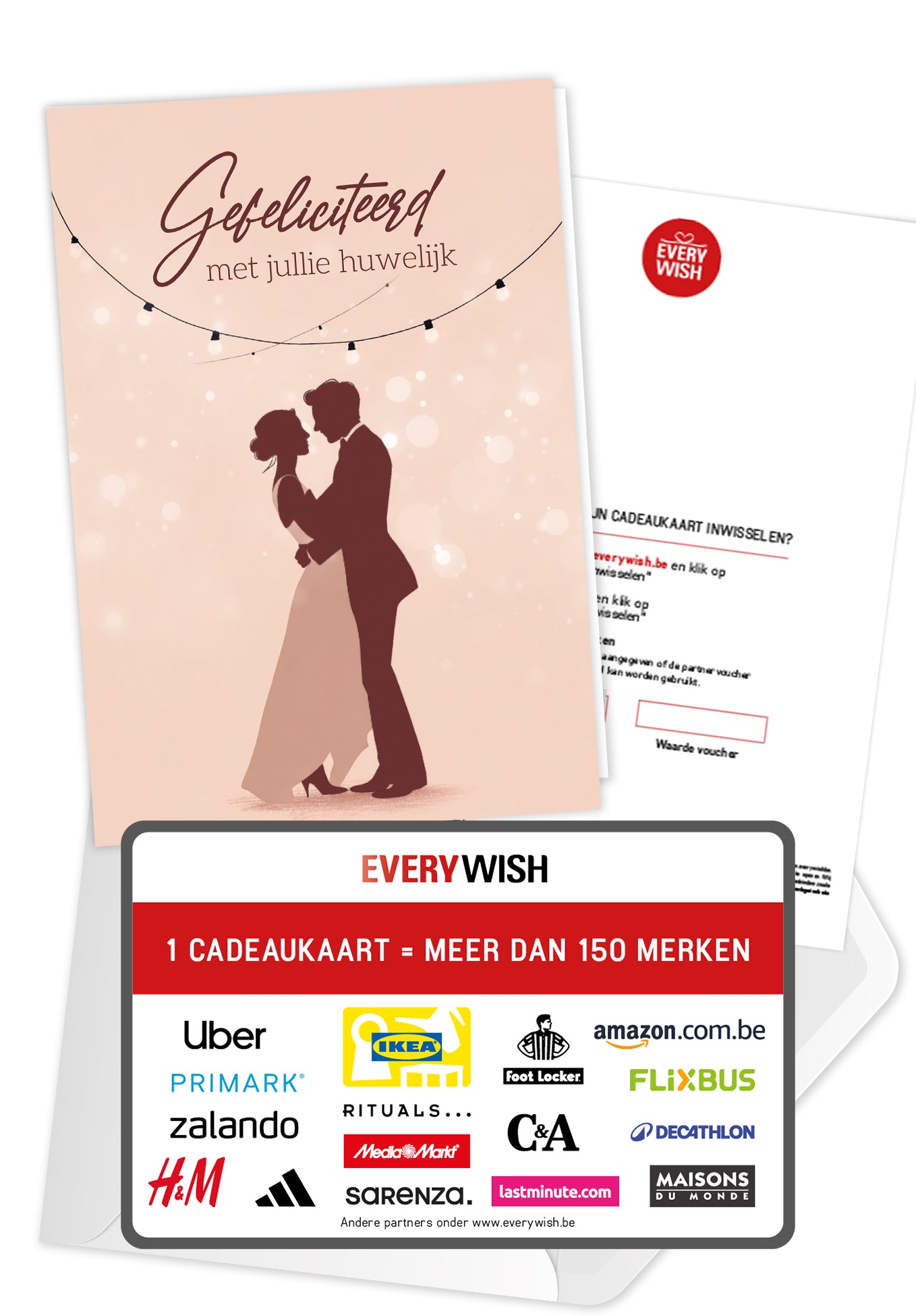 Gefeliciteerd met jullie huwelijk - Dansend paar