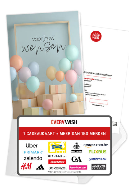 Voor jouw wensen - Dozen en ballonnen