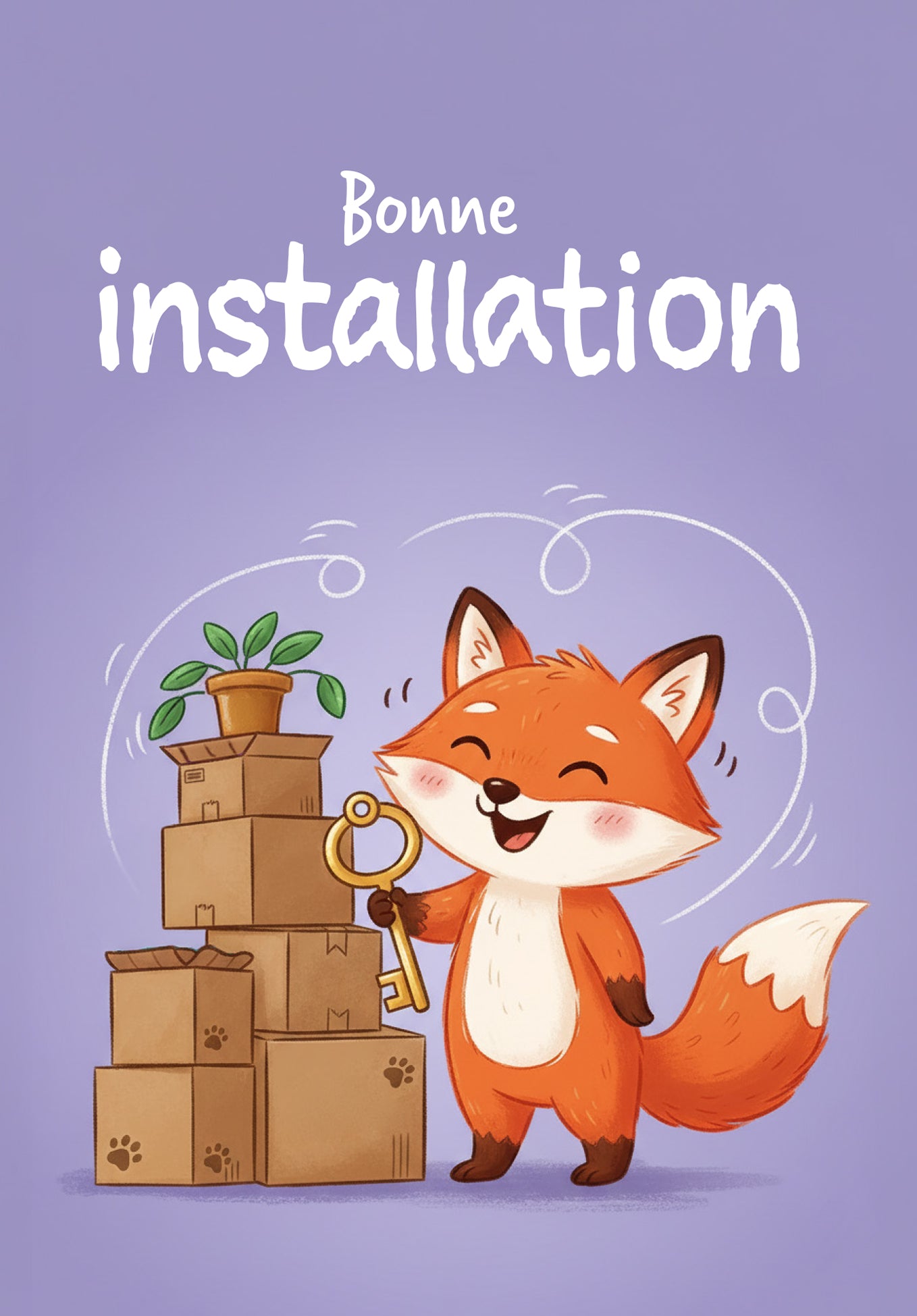 Bonne installation - Renard Violet