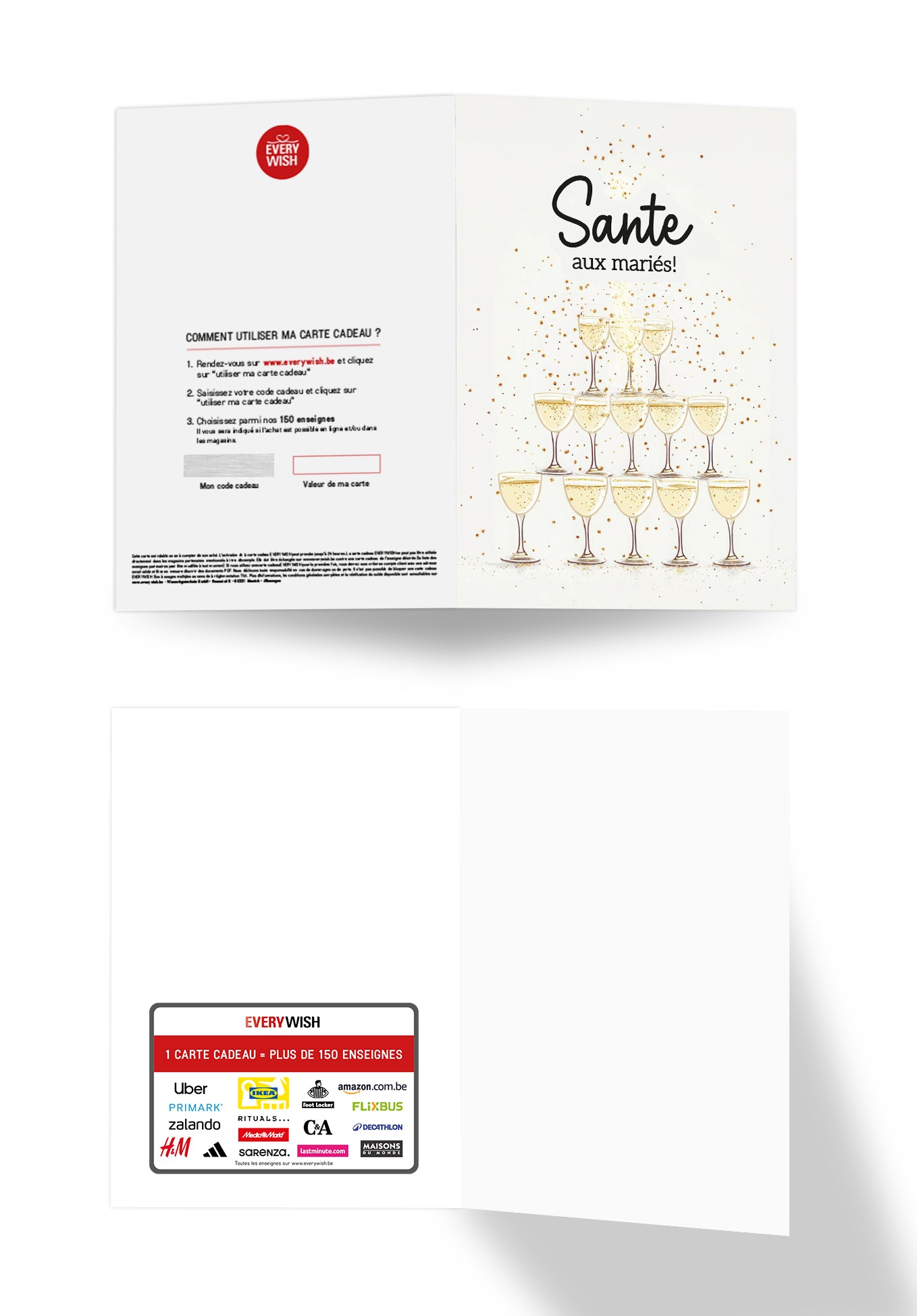 Sante aux maries - Pyramide de Champagne