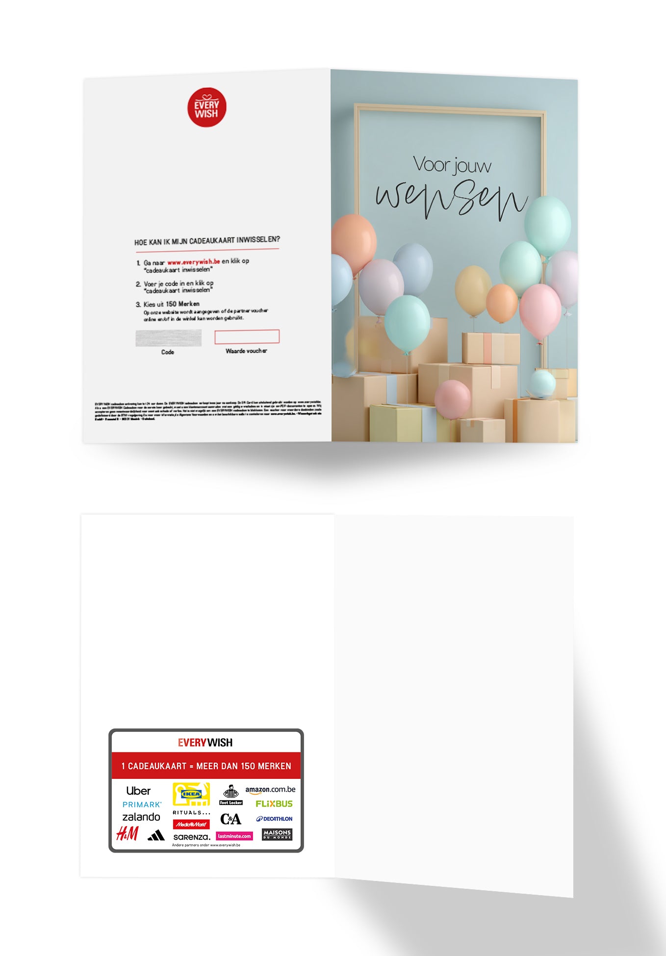 Voor jouw wensen - Dozen en ballonnen