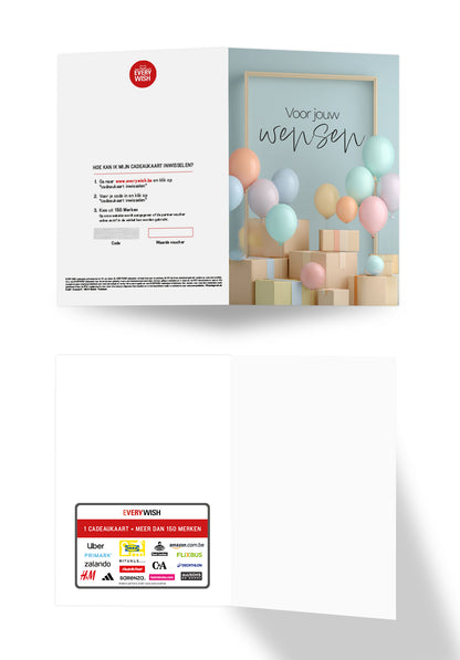 Voor jouw wensen - Dozen en ballonnen