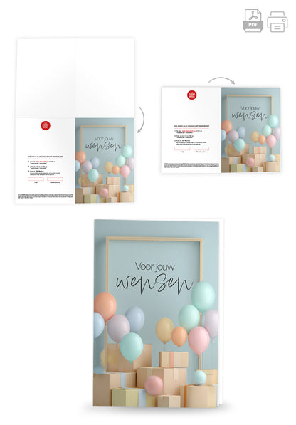 Voor jouw wensen - Dozen en ballonnen