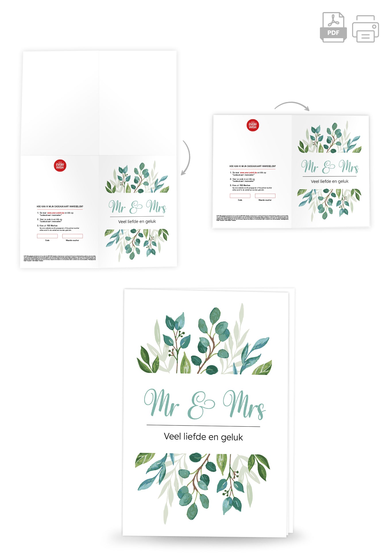 Mr u Mrs - Bladeren en takken