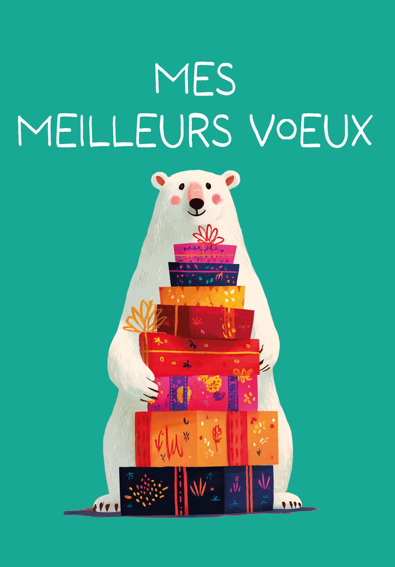 Mes meilleurs vœux - Ours polaire Paquets