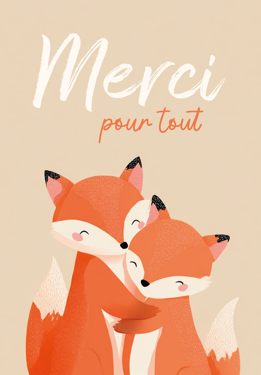 Merci pour tout - Renards