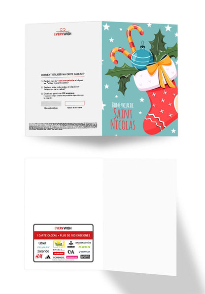 Bons voeux Saint Nicolas - Bas