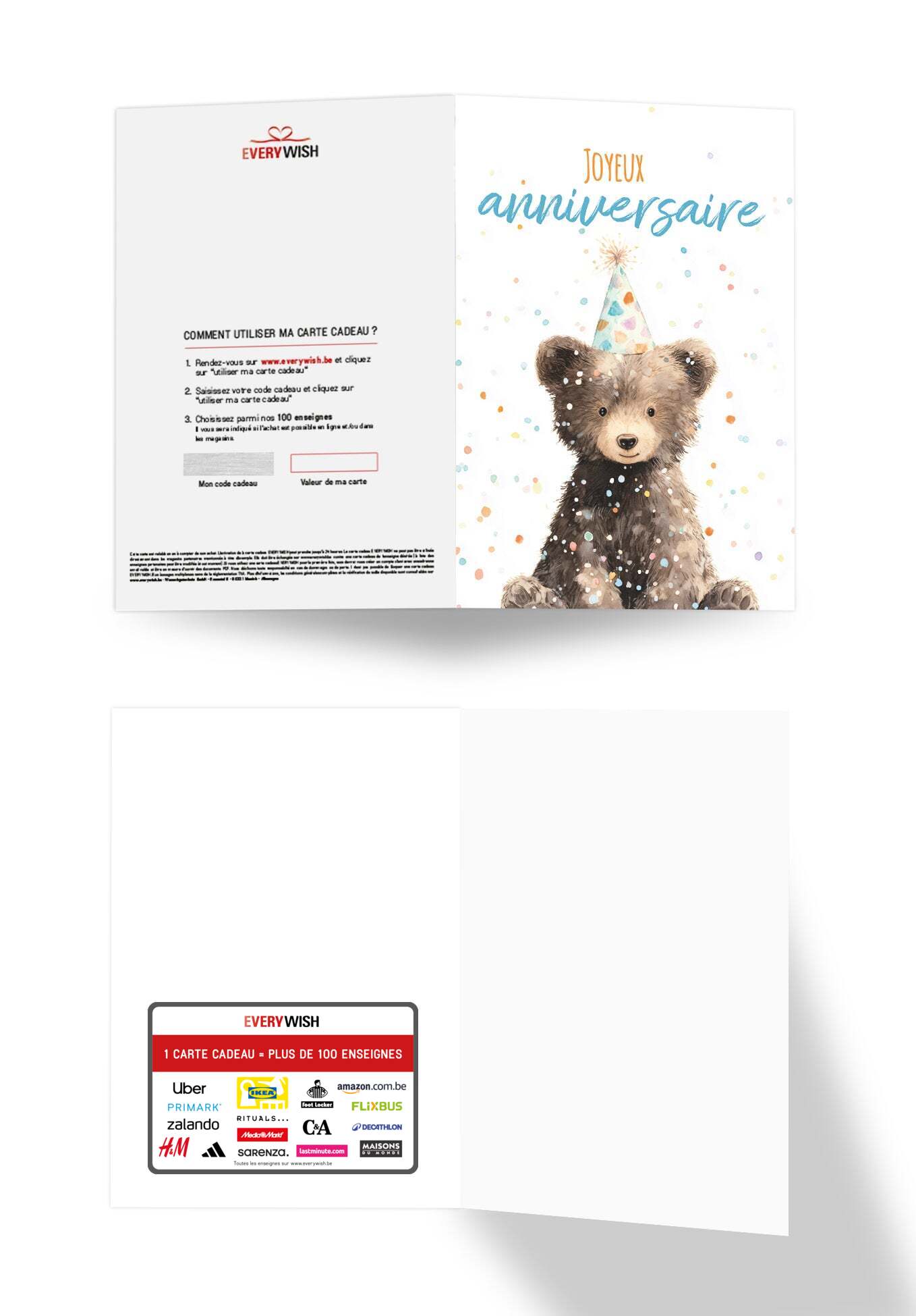 Joyeux anniversaire - Ours