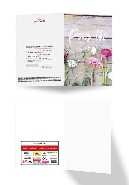 Pour toi - Fleurs