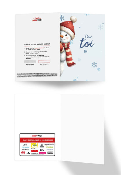 Pour toi - Bonhomme de neige