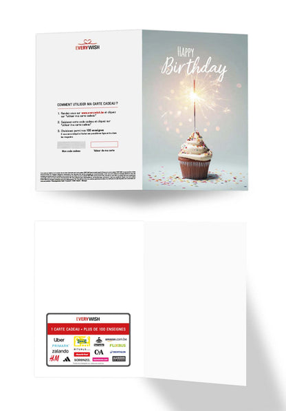 Happy Birthday - Muffin