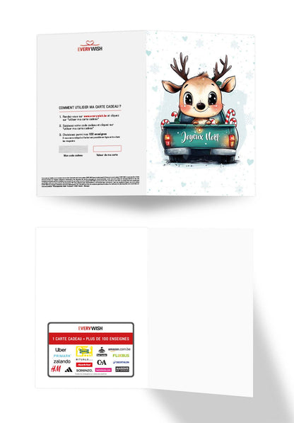 Joyeux Noël - Camion Rennes