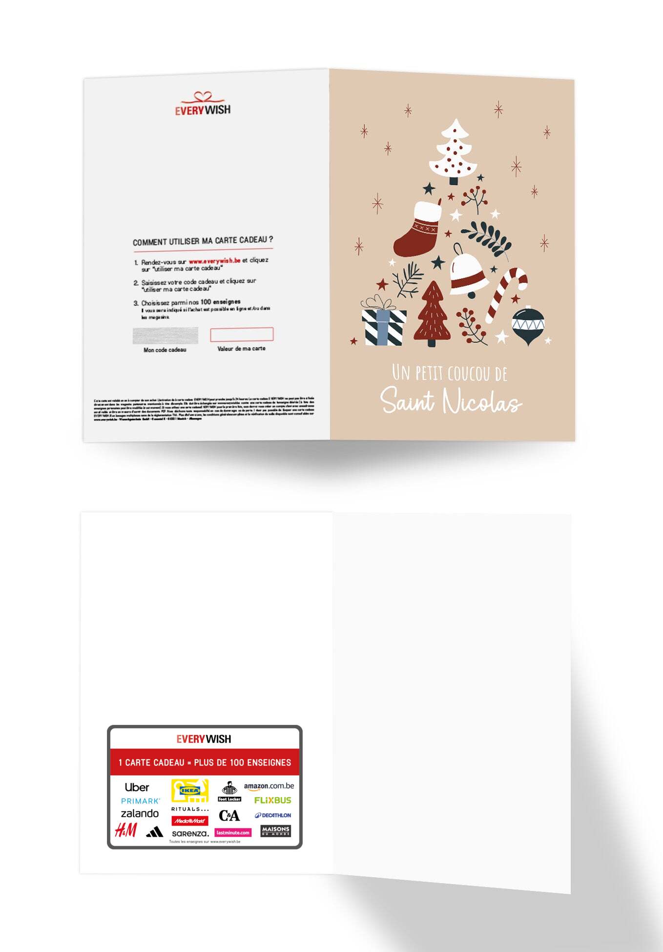 Coucou de Saint Nicolas - Doodle Beige