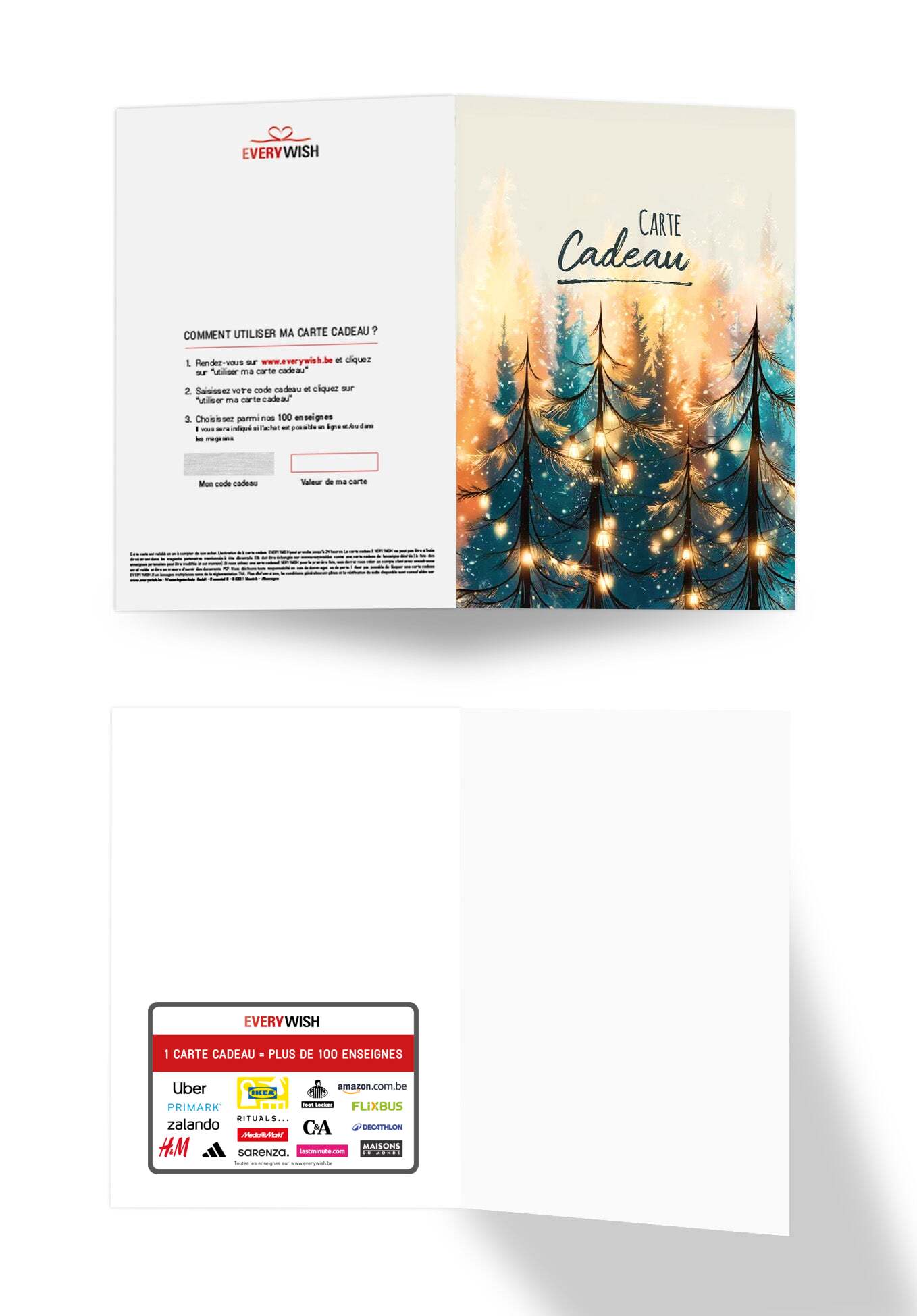 Carte Cadeau - Lumière Forêt
