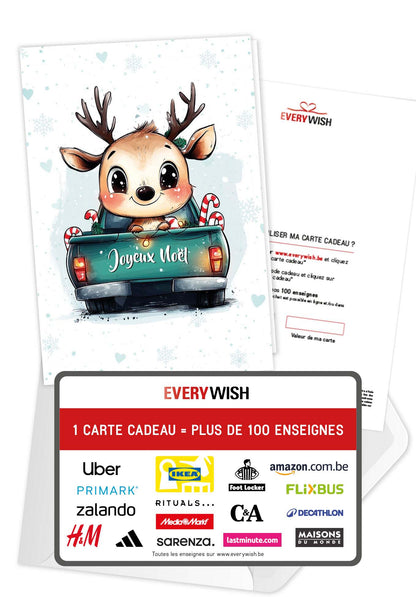 Joyeux Noël - Camion Rennes