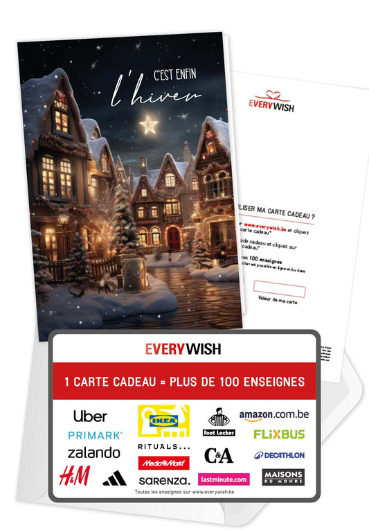 C'est enfin l'hiver - Village