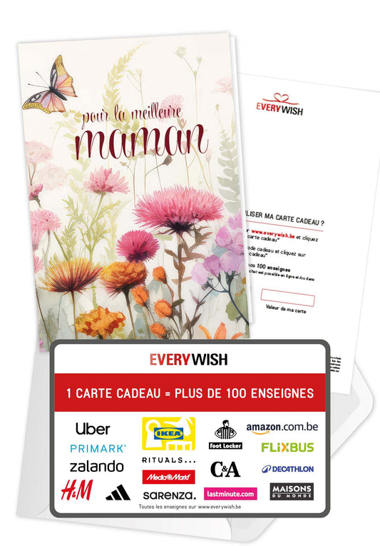Pour la meilleure maman - Prairie de fleurs