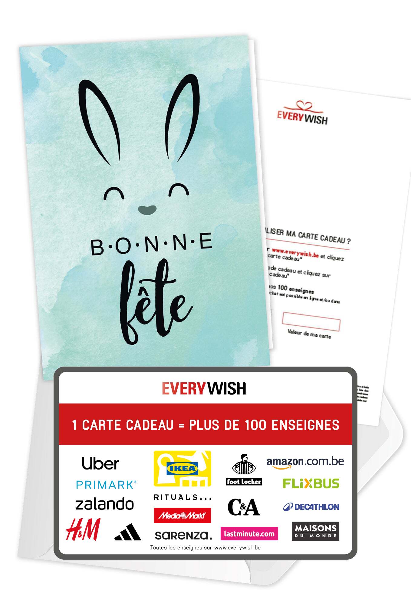 Bonne Fête - Oreilles de lapin