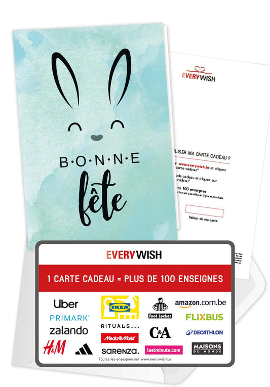 Bonne Fête - Oreilles de lapin