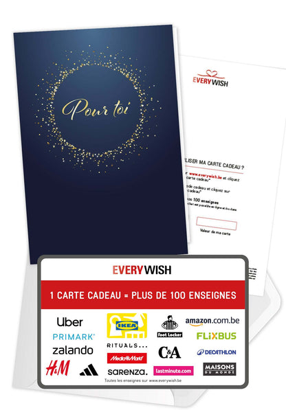 Pour toi - Or Bleu