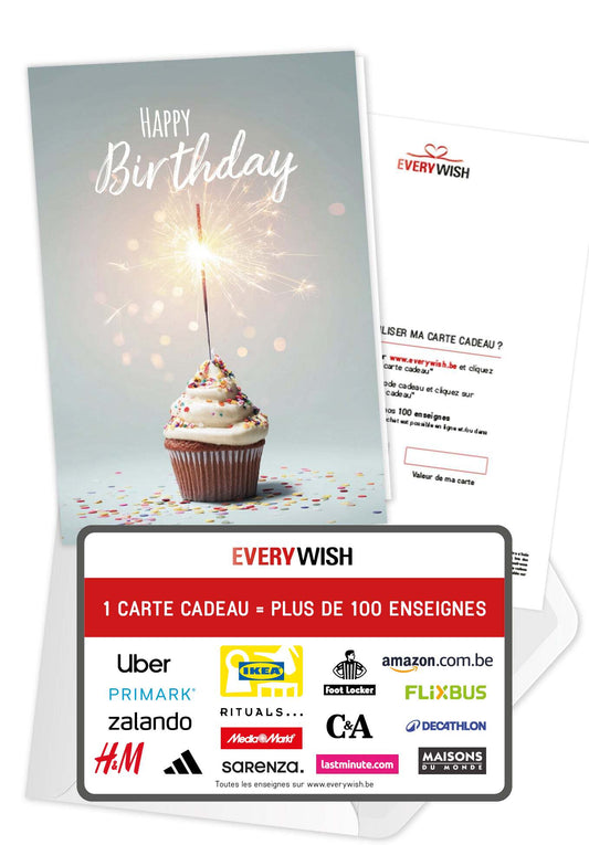 Happy Birthday - Muffin