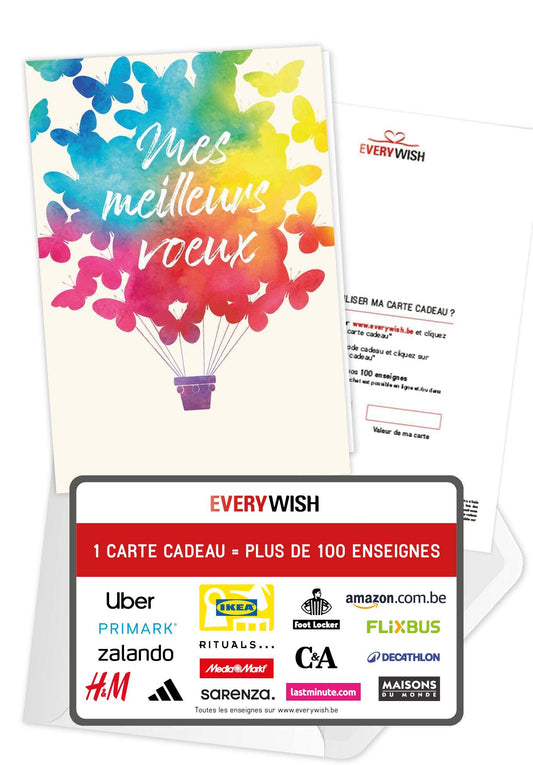 Mes meilleurs voeux - Papillon PDF