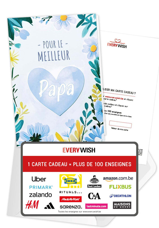 Pour le meilleur Papa - Fleurs de cœur