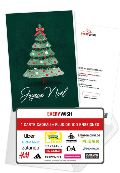 Joyeux Noël - Sapin Vert