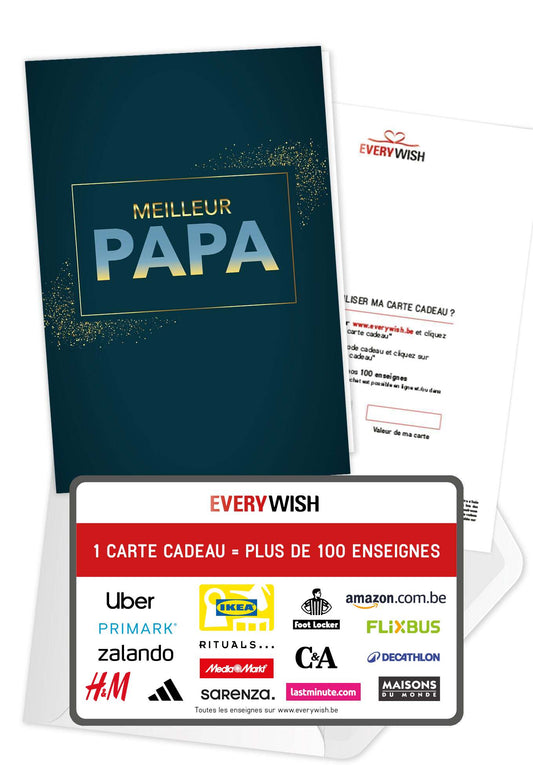 Meilleur Papa - Bleu