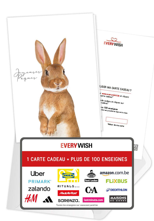 Joyeuses Pâques - Lapin de Pâques