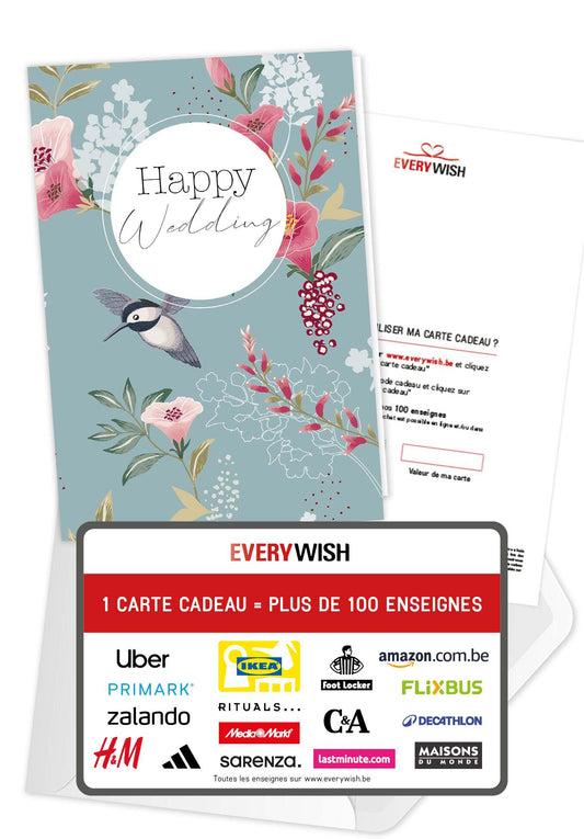 Happy Wedding - Oiseau