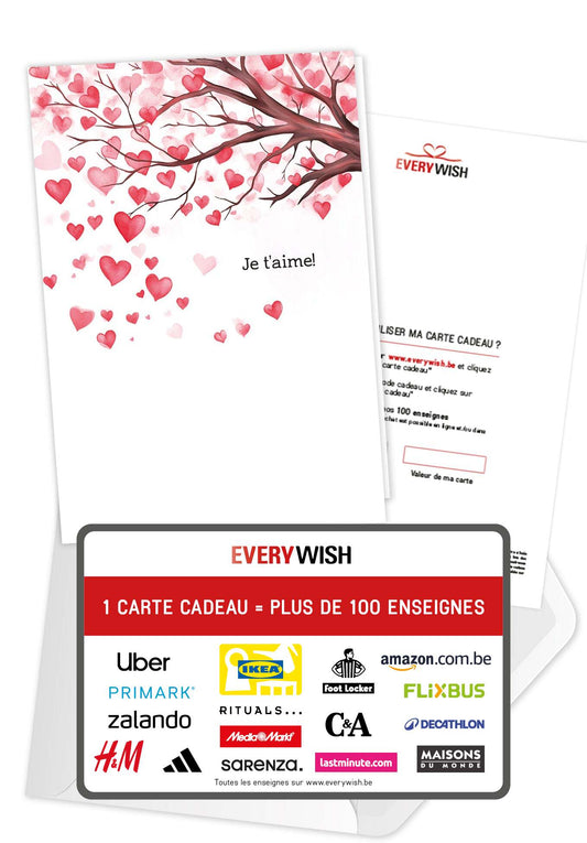 Je t'aime - Cœur Arbre