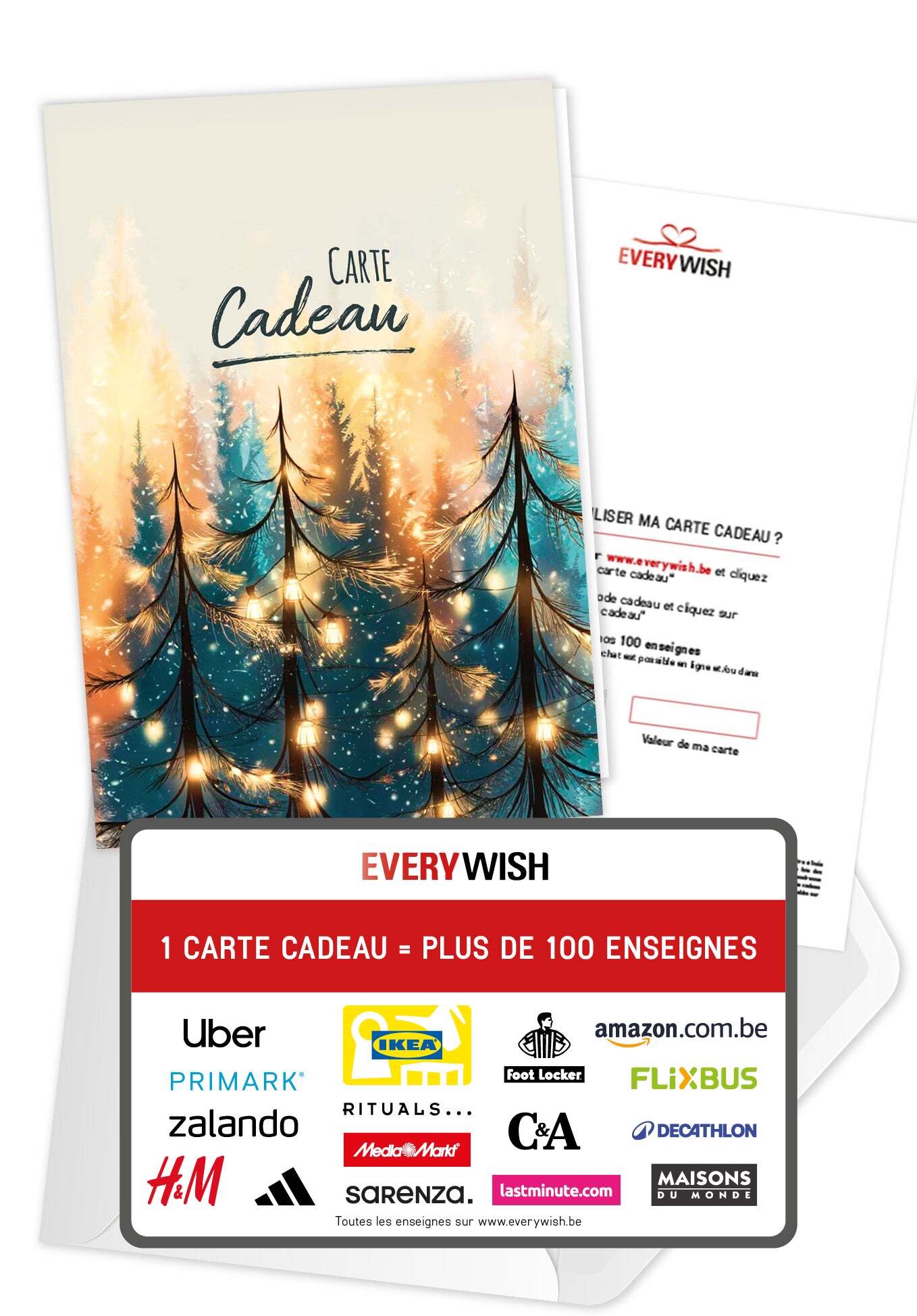 Carte Cadeau - Lumière Forêt