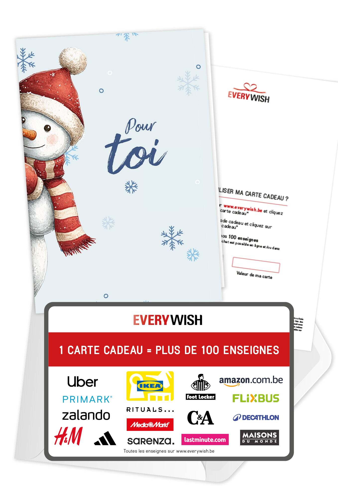 Pour toi - Bonhomme de neige