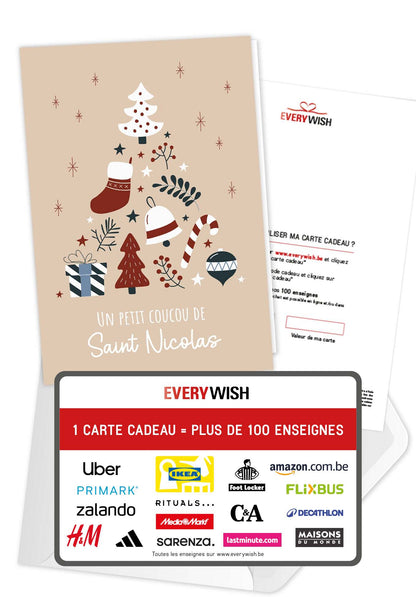 Coucou de Saint Nicolas - Doodle Beige