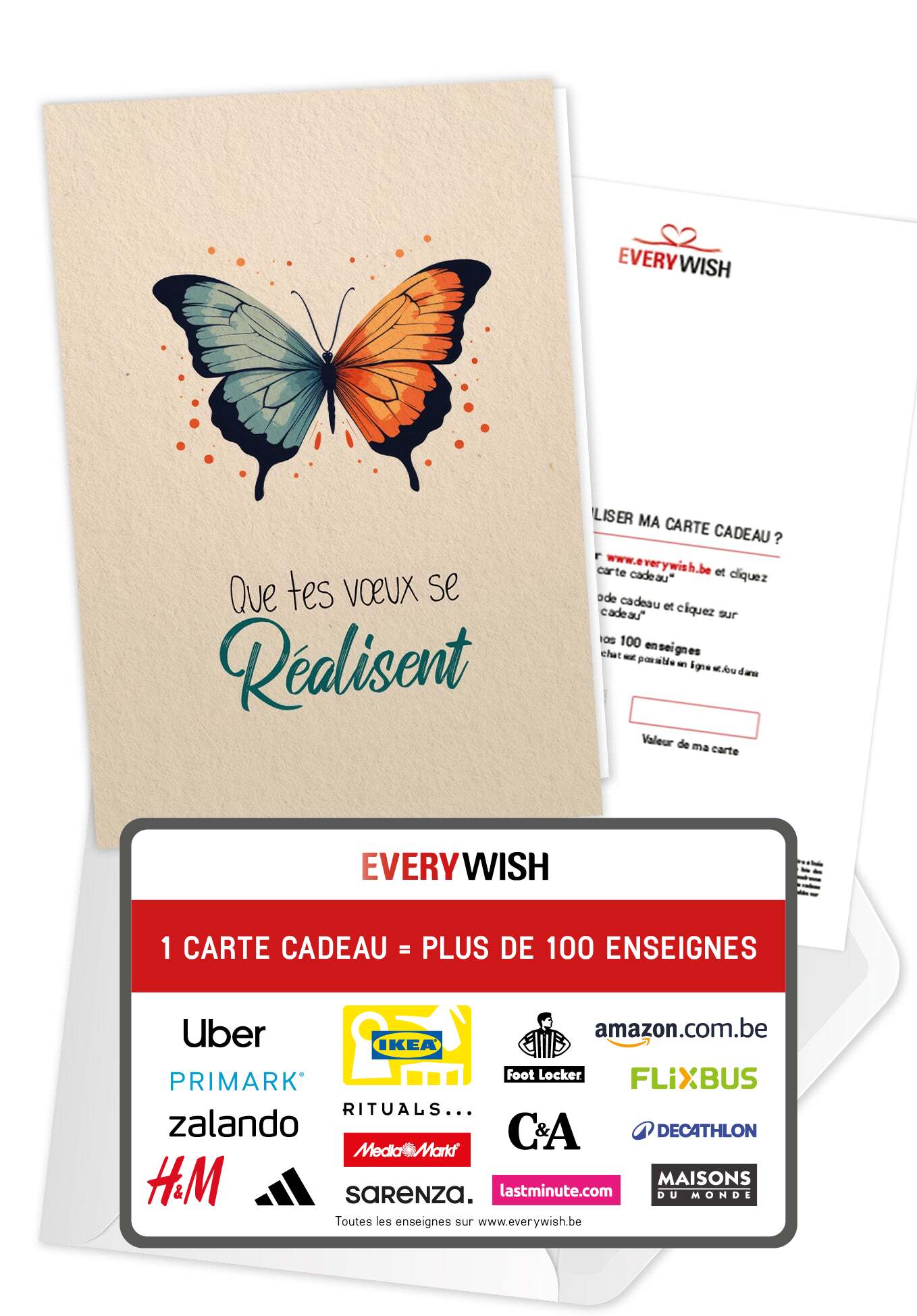 Tes voeux se Réalisent - Papillon