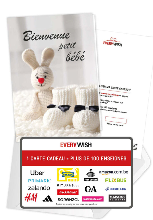 Bienvenue petit bébé - Lapin