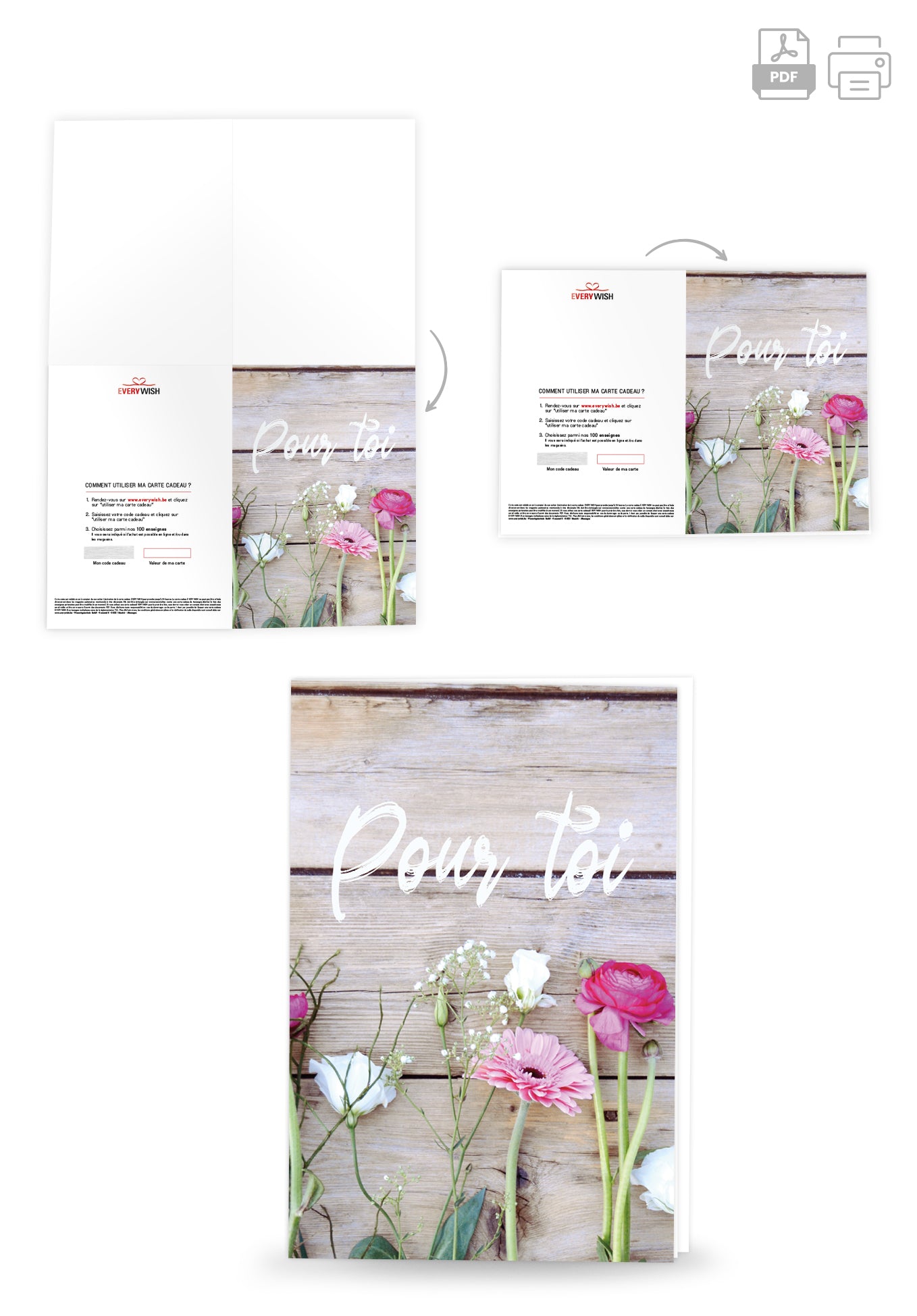 Pour toi - Fleurs