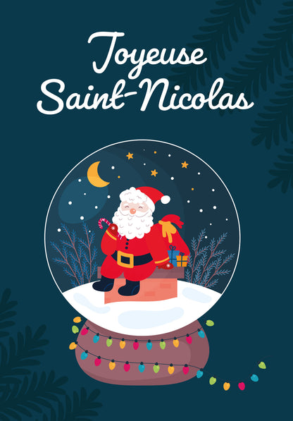 Joyeuses Saint-Nicolas - Boule à neige Saint Nicolas
