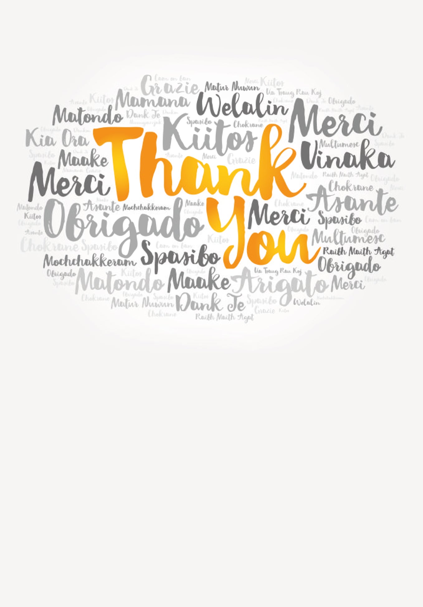 Thank you - International (Valeur du bon)